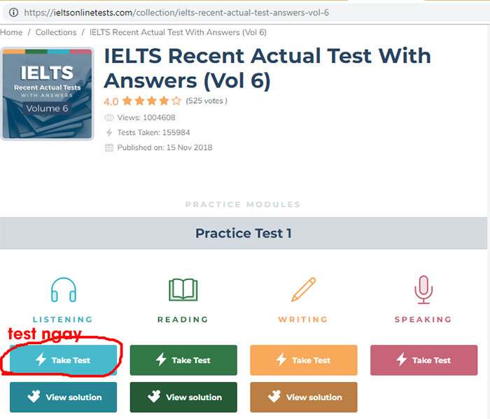 top 5 nguồn thi thử ielts online miễn phí - ielts fighter