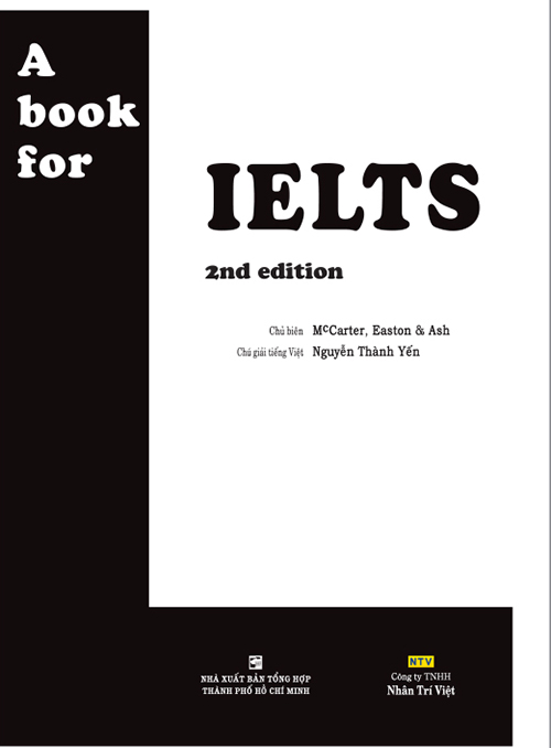 Bìa sách A book for ielts