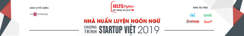 IELTS Fighter đồng hành chương trình Startup Việt 2019 do VnExpress tổ chức