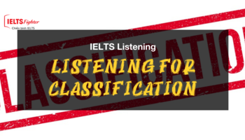 Luyện Kĩ năng- Unit 1: Listening for Classification