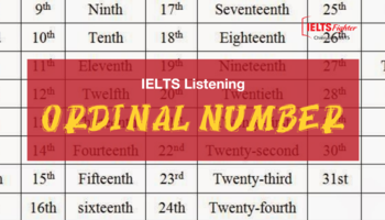 Unit 6: Ordinal number - Số thứ tự trong IELTS