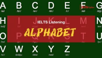 Unit 1 - Identifying letters of the alphabet - tầm quan trọng của nghe bảng chữ cái trong IELTS