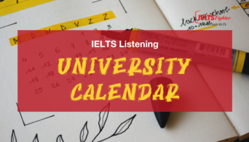 Unit 1: University calendar