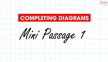 Unit 4.1: Hướng dẫn làm bài "Completing Diagrams" - Mini Passage 1