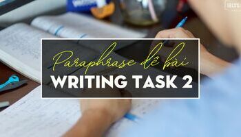 Unit 7: Writing task 2 - Cách paraphrase lại đề bài