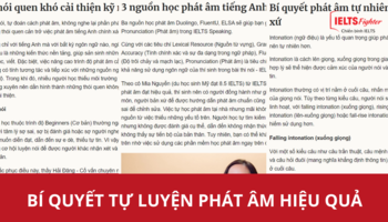 VNexpress - Bí quyết tự luyện phát âm hiệu quả