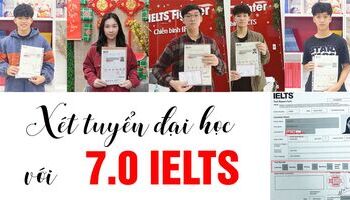 Cách học 7.0 IELTS xét tuyển đại học của top 6 học sinh Hà Nội