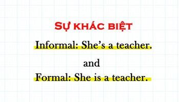 Formal và Informal language trong IELTS Writing