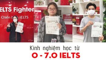 Kinh nghiệm học IELTS 7.0 từ con số 0 của bộ tứ học sinh
