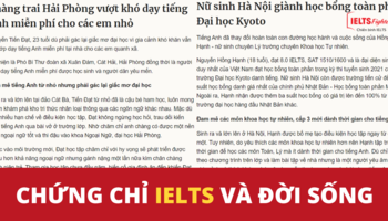 VNExpress - Chứng chỉ IELTS và đời sống
