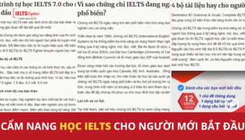 VNExpress - Cẩm nang học IELTS cho người mới bắt đầu