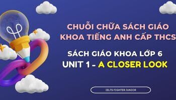 Chữa sách giáo khoa tiếng anh lớp 6 - Unit 1 - A Closer Look