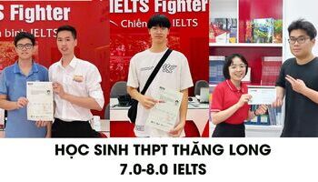 Top 3 học sinh THPT Thăng Long chinh phục 7.0-8.0 IELTS