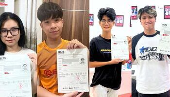 Cách học 7.0 - 7.5 overall của Top 6 học viên IELTS Fighter Bà Hom