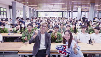 Tháng 10 “cháy hết mình” tại chuỗi sự kiện sôi nổi với học sinh, sinh viên toàn quốc