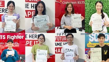 Hành trình chinh phục 7.0-8.0 từ các chiến binh IELTS Fighter Đà Nẵng