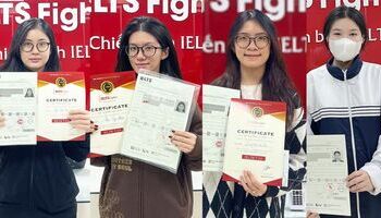 Học sinh THPT Huỳnh Thúc Kháng và hành trình đạt 7.0-7.5 IELTS