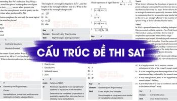 Cấu trúc đề thi SAT Digital 2026 mới nhất