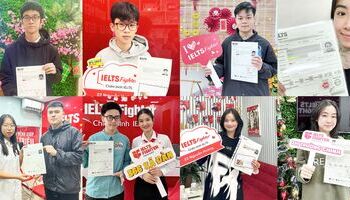 Các bạn học sinh chinh phục 7.0+ IELTS bằng phương pháp RIPL