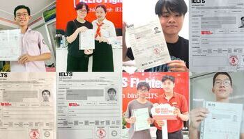 Học viên IELTS Fighter Hiệp Bình chia sẻ cách học 7.0-7.5 IELTS
