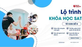 Khóa học SAT, Lộ trình các khóa luyện thi SAT cùng SAT Fighter