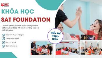 Khóa học SAT Foundation dành cho người mới bắt đầu