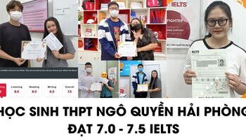 Hành trình bứt phá 7.0 IELTS của các bạn học sinh THPT Ngô Quyền, Hải Phòng