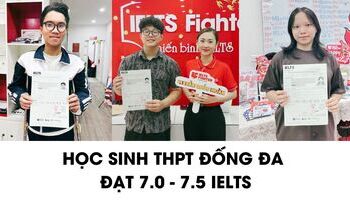 Học sinh THPT Đống Đa về đích 7.0+ và bí kíp học hiệu quả