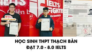 Học sinh THPT Thạch Bàn về đích 7.0-8.0 xuất sắc