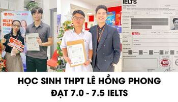 Học sinh THPT Lê Hồng Phong TPHCM đạt aim với phương pháp nào?