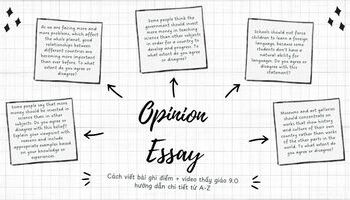 IELTS Writing Task 2 - Dạng bài Opinion Essay