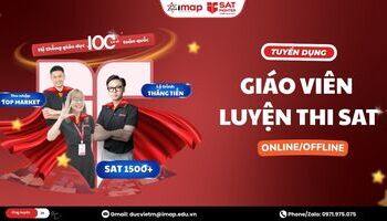 GIÁO VIÊN SAT FULL-TIME, PART-TIME