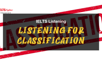 Luyện Kĩ năng- Unit 1: Listening for Classification