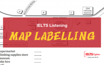 Unit 20:  Dạng Map Labeling (Dán nhãn bản đồ) trong listening