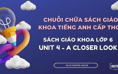 Chữa sách giáo khoa tiếng anh lớp 6 - Unit 4 - A Closer Look