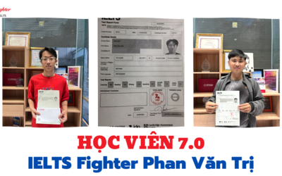 Top 3 học viên đạt 7.0 IELTS cơ sở Phan Văn Trị, Gò Vấp