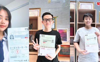 “Bỏ túi” bí kíp lấy 7.0 - 7.5 IELTS của bộ 3 học viên GenZ tại IELTS Fighter Bà Hom