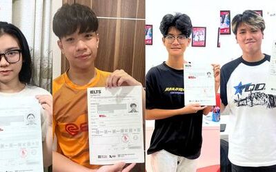 Cách học 7.0 - 7.5 overall của Top 6 học viên IELTS Fighter Bà Hom