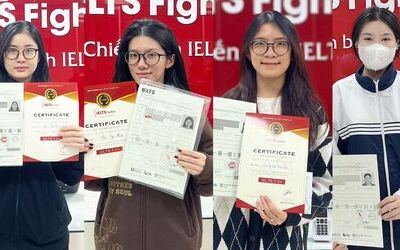 Học sinh THPT Huỳnh Thúc Kháng và hành trình đạt 7.0-7.5 IELTS