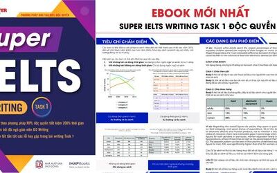 Ebook Super IELTS Writing Task 1 dành cho người mới bắt đầu