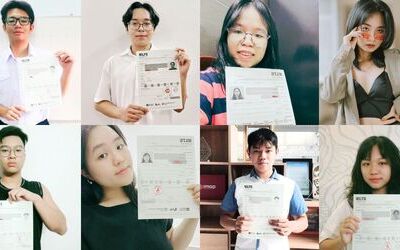 Top 8 học viên đạt điểm IELTS đáng tự hào cơ sở Phan Văn Trị