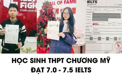 Học sinh THPT Chương Mỹ chia sẻ kinh nghiệm luyện thi IELTS 7.0