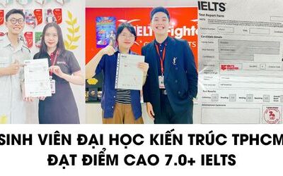 Sinh viên Đại học Kiến Trúc HCM chia sẻ kinh nghiệm học 7.0+