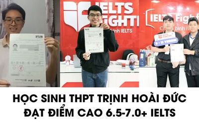 Học sinh THPT Trịnh Hoài Đức (Bình Dương) chia sẻ cách học 6.5-7.0+ IELTS