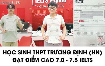 Học sinh THPT Trương Định (Hà Nội) chia sẻ cách học IELTS 7.0+