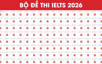 Đề thi IELTS 2026 – Trọn bộ đề thi thử IELTS mới nhất