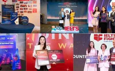 IELTS Fighter là Đối tác xuất sắc nhất Đông Nam Á của IDP 3 năm liền (2024-2026)