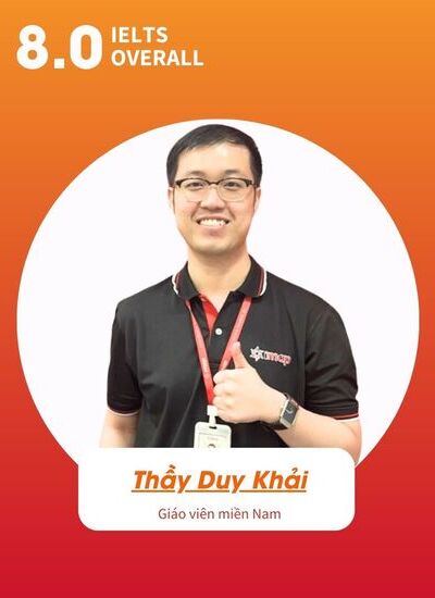 Thầy Duy Khải - Giáo viên miền Nam