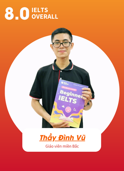 Thầy Đình Vũ - Giáo viên miền Bắc