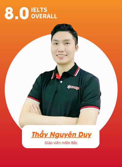 Thầy Nguyên Duy - Giáo viên miền Bắc